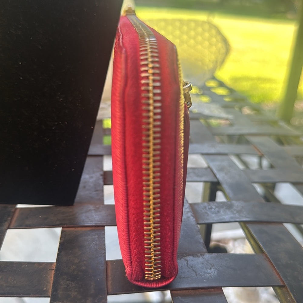 Prada  Pink Saffiano Zippy Wallet - Picture 2 of 8